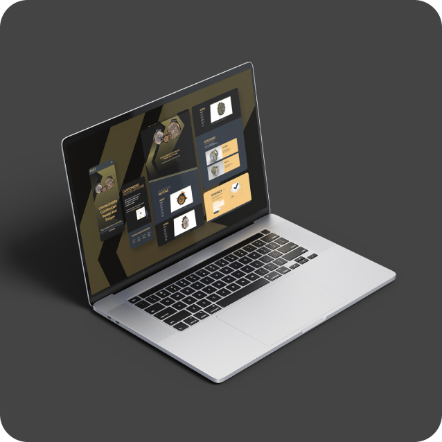 Website design for AXM Electric